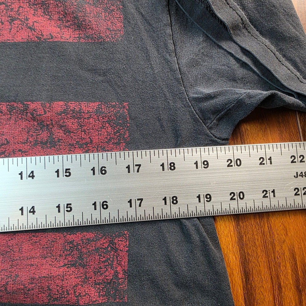 Vintage Nightmare on Elm Street Freddy Krueger T-Shirt Black Red Mens Medium - Picture 7 of 7